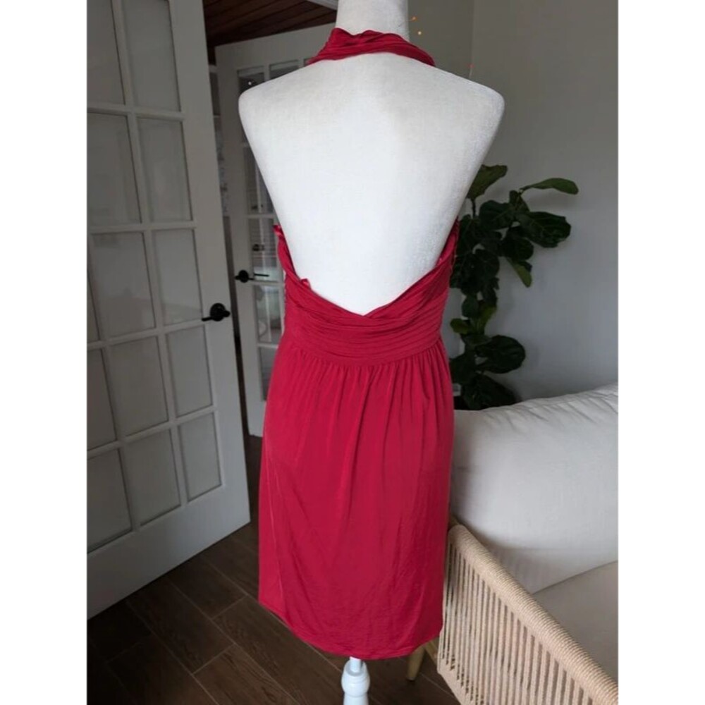 Vintage retro cocktail dress large size 12 - Picture 4 of 9